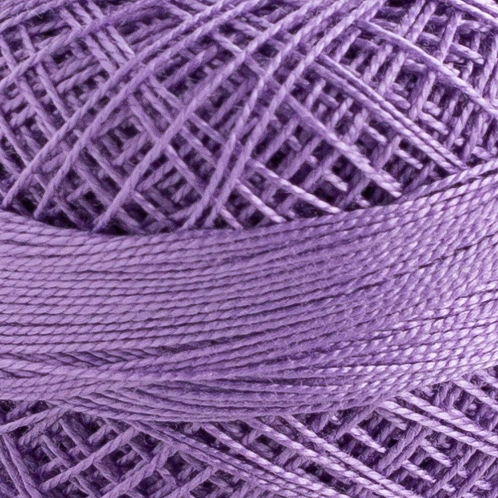 Domino Cotton Perle Size 12 Embroidery Thread (5 g), Lilac - 4590012-2109