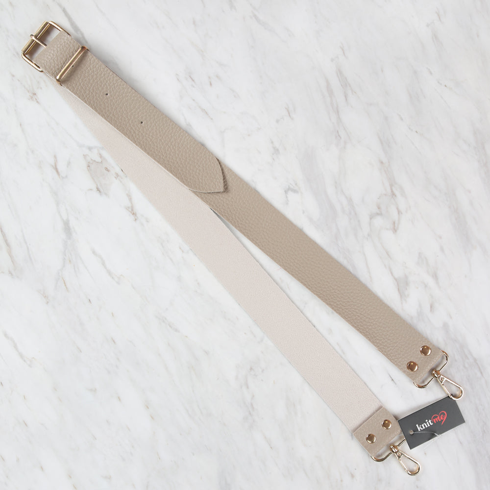 Knitme Belt Buckle Bag Hanger 125x4 cm Beige BA-0005