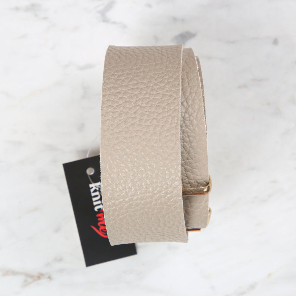 Knitme Belt Buckle Bag Hanger 125x4 cm Beige BA-0005