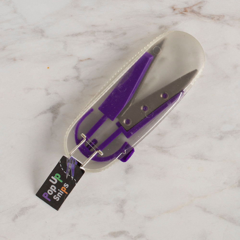 Loren Pop Up Snips, Purple - DJ1128