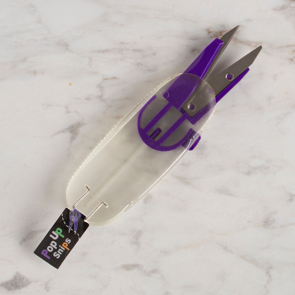 Loren Pop Up Snips, Purple - DJ1128