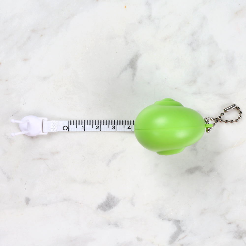 Sew Tasty Snail Tape Measure Green 100cm/40