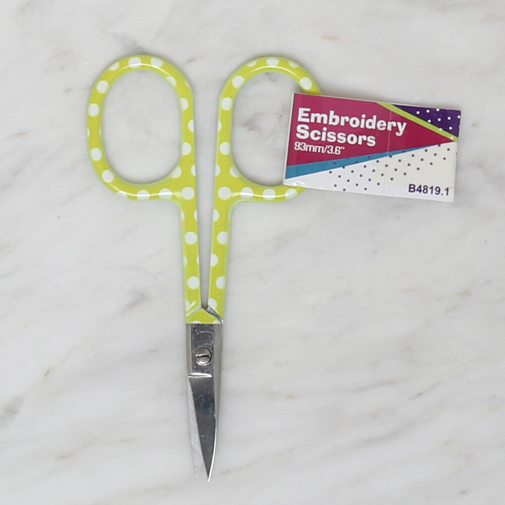 Loren Patterned Scissors, Green - B4819.1