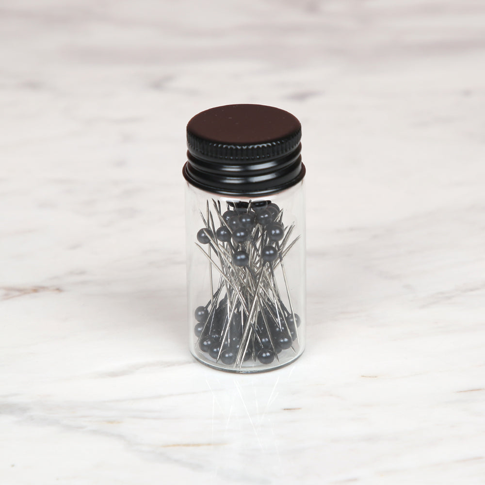 Milward Black Head Pin 60 Pieces - 9678879