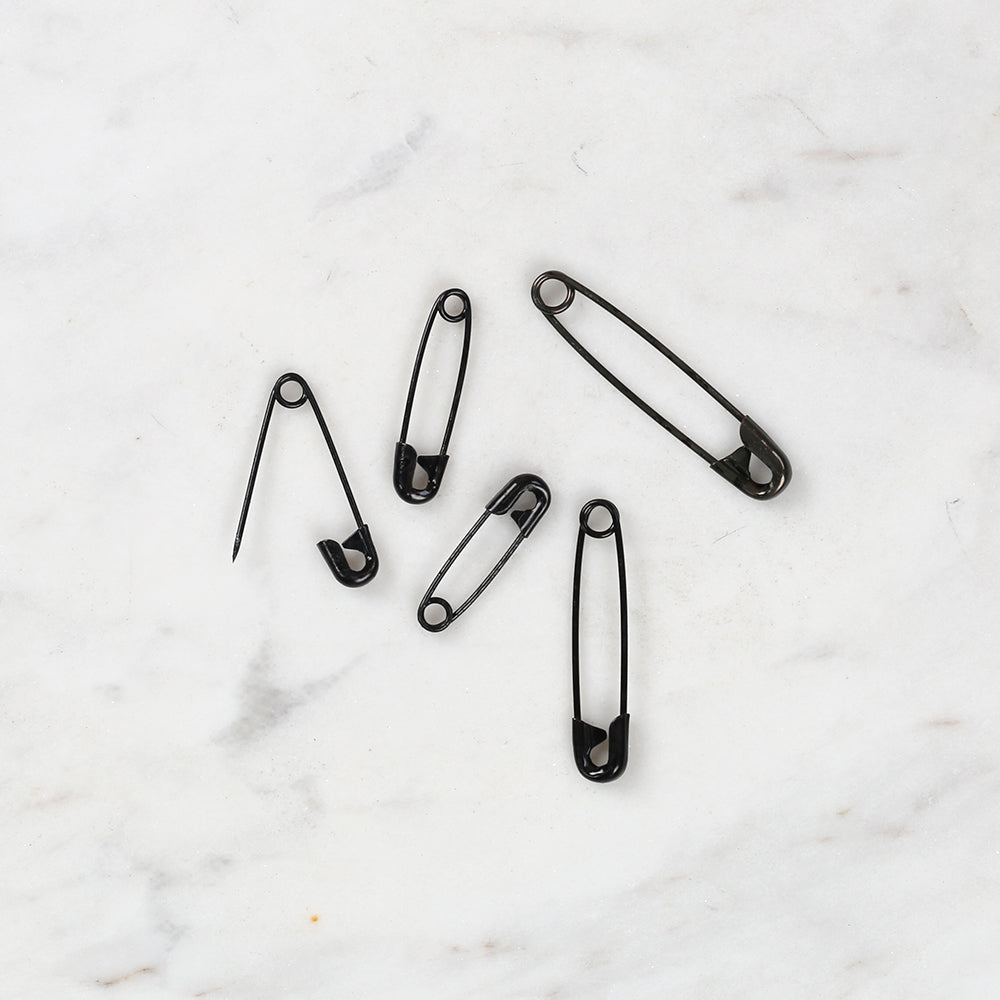 Milward Black Safety Pin 50 Pieces - 9415886