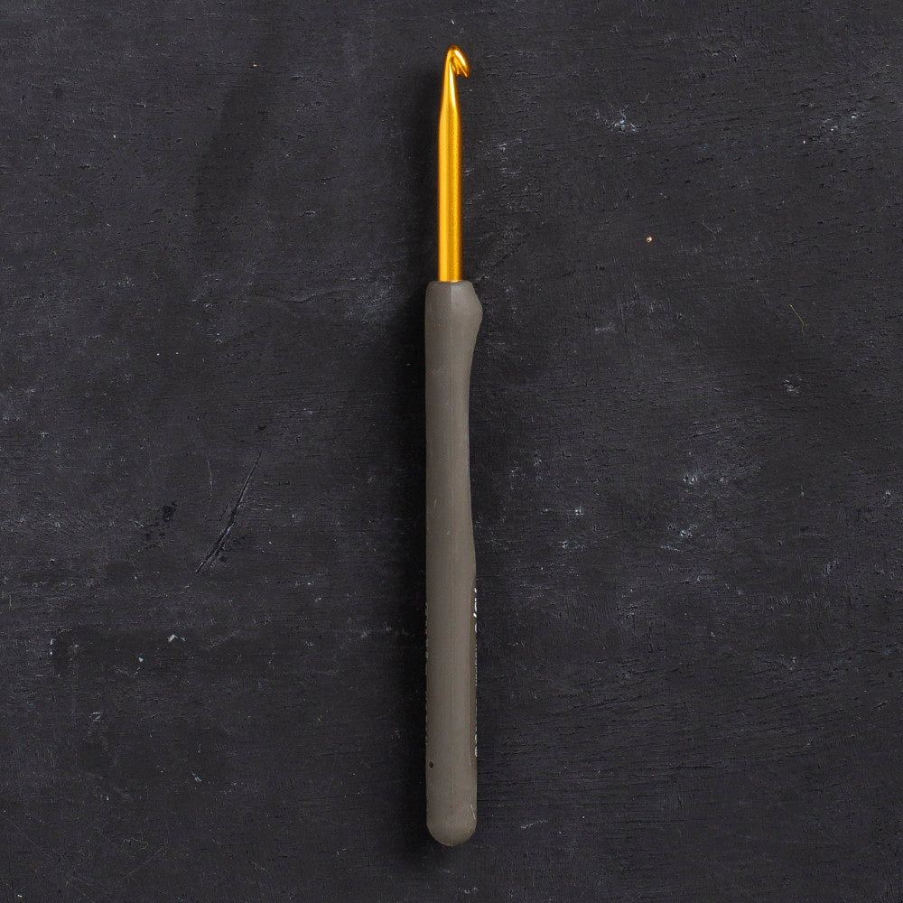 Tulip Etimo 4.5 mm Crochet Hook with Soft Handle - Brown - T15-750e