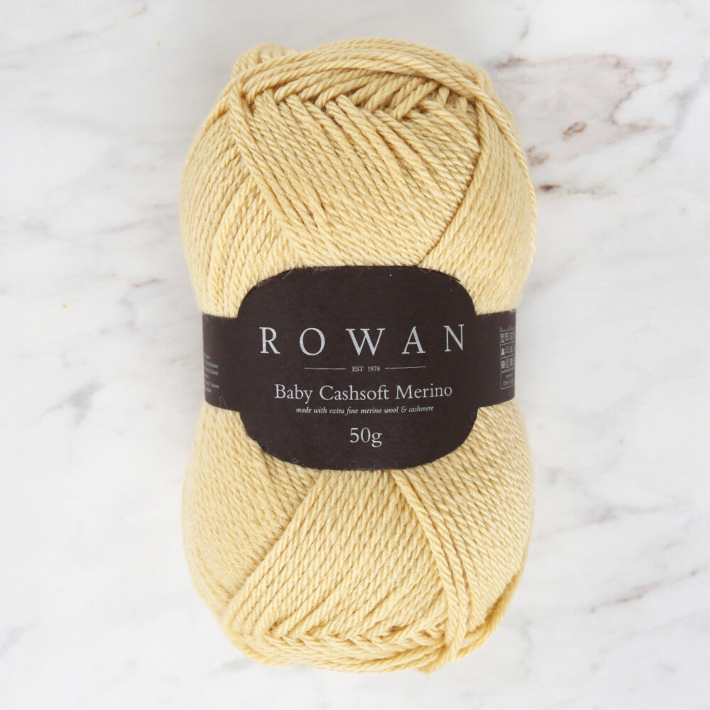 Rowan Baby Cashsoft Merino Yarn, Honey - 00124