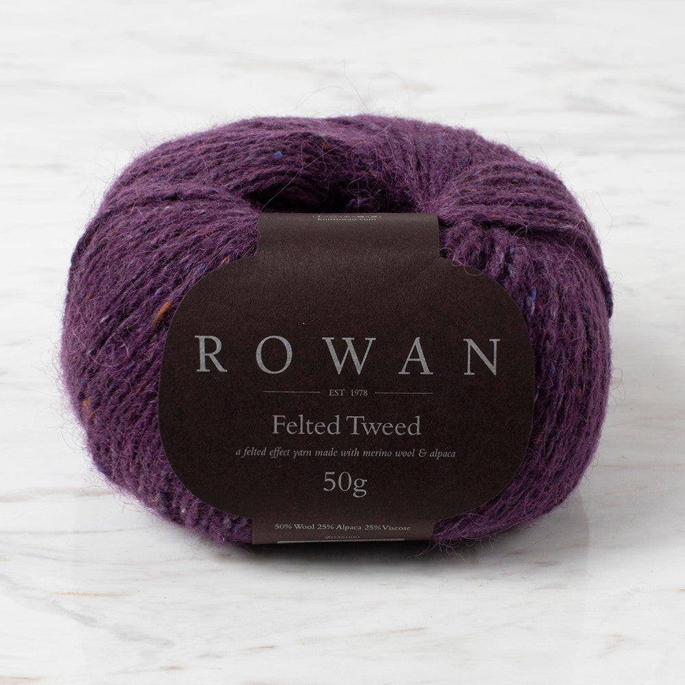 Rowan Felted Tweed Yarn, Bilberry - 151