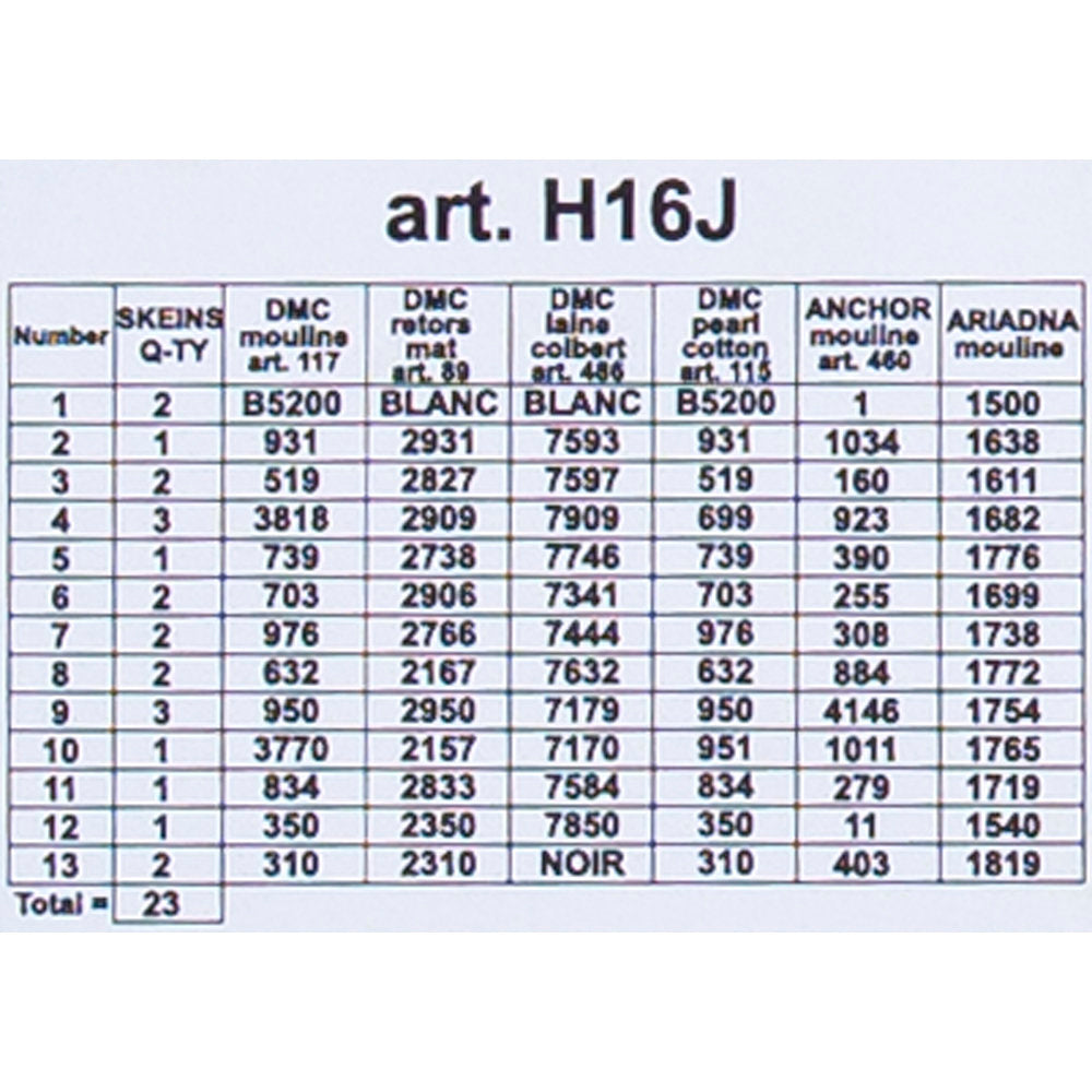 Orchidea 19x50cm Printed Gobelin, The End of Road - H16J