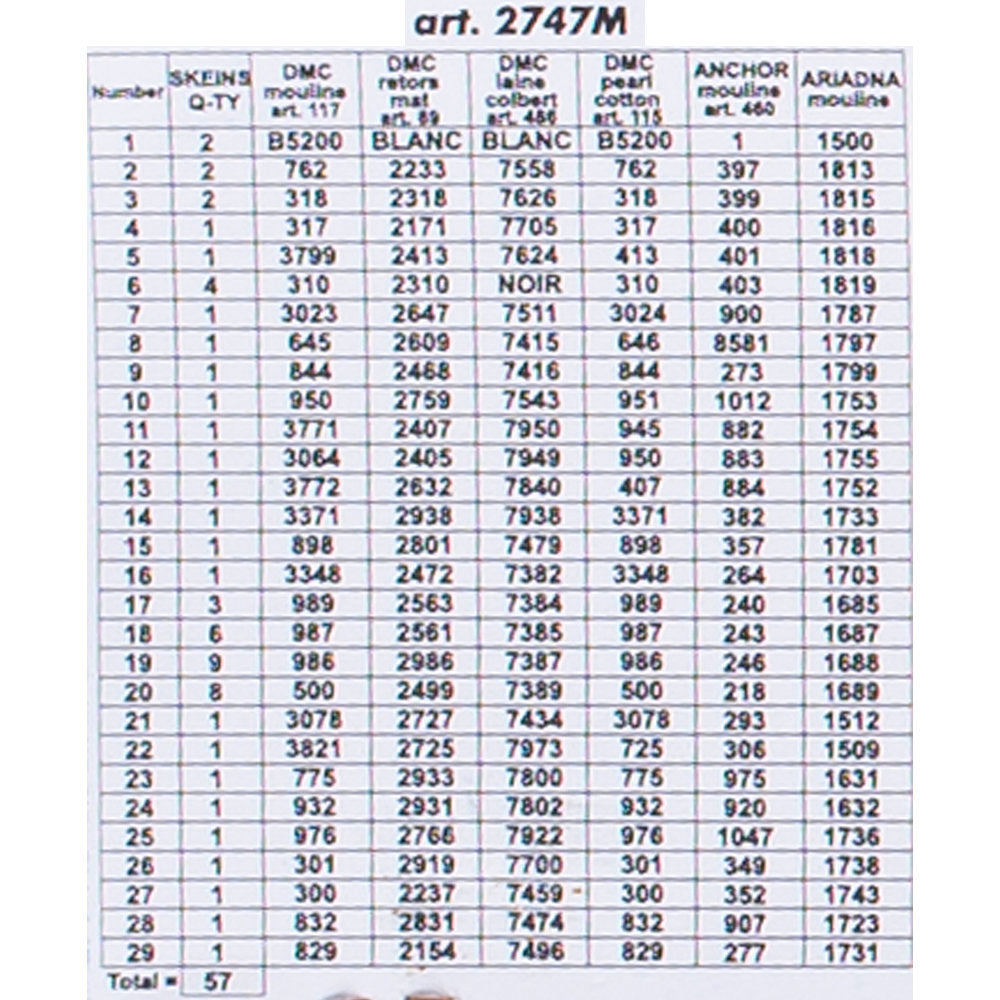 Orchidea 40x50cm Printed Gobelin, Therese Françoise Cotard-Dupre - Guiding the Geese - 2747M