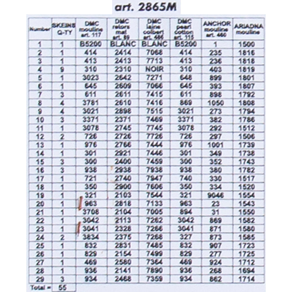 Orchidea 40x50cm Printed Gobelin, Edward Ladell - Still Life - 2865M