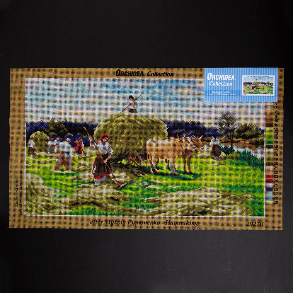 Orchidea 40x70cm Printed Gobelin, Mykola Pymonenko - Haymaking - 2927R