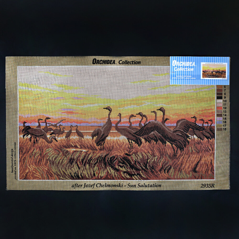 Orchidea 40x70 cm Jozef Chelmonski - Sun Salutation Printed Gobelin 2935R