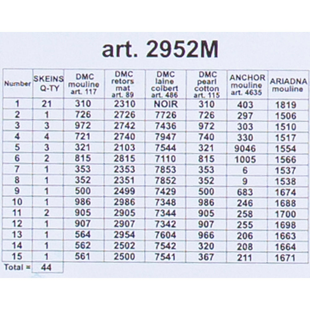 Orchidea 40x50cm Printed Gobelin, Red Poppies - 2952M