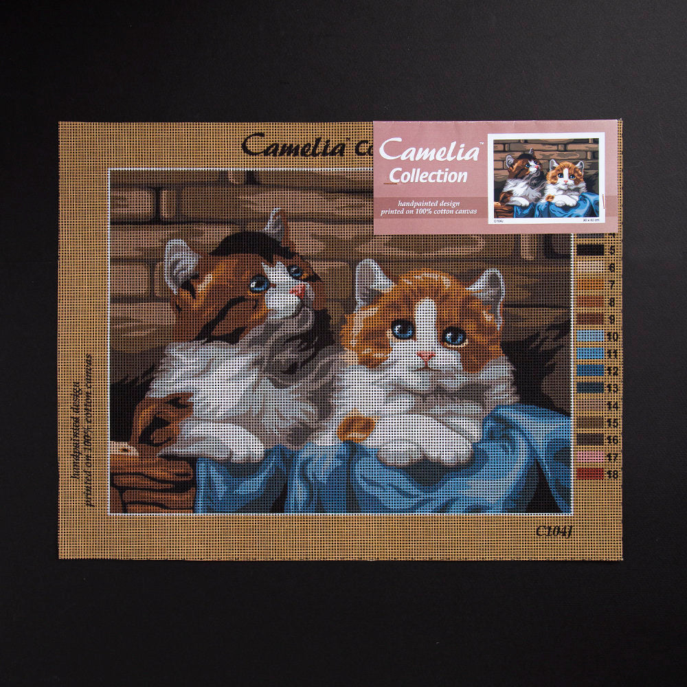 Orchidea 30x40cm Printed Gobelin, Lovely Kittens - C104J