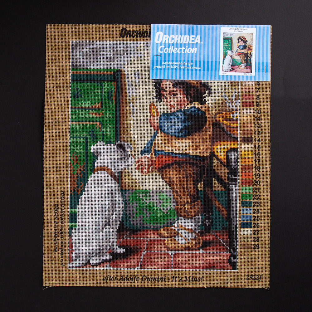 Orchidea 30x40cm Printed Gobelin, Adolfo Dumini - It's mine! - 2922J