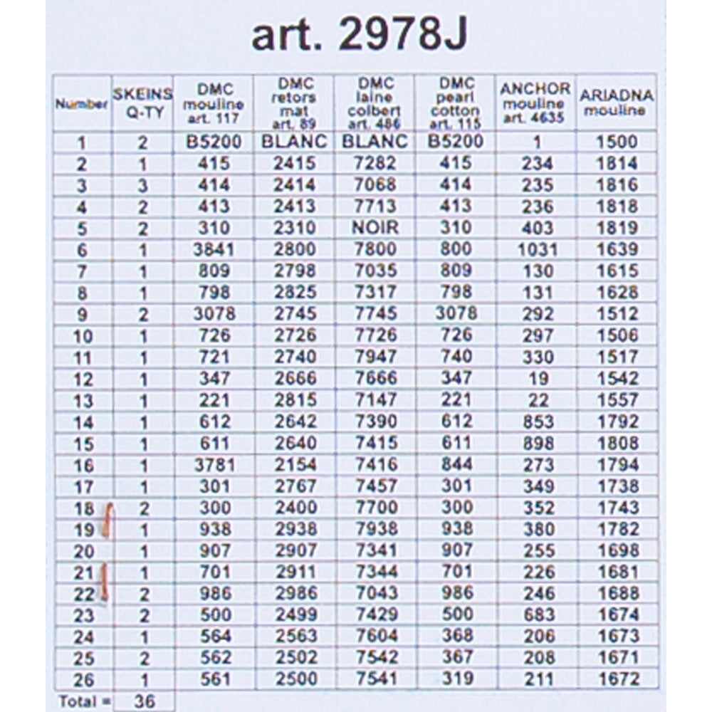 Orchidea 30x40cm Printed Gobelin, Waiting for Christmas - 2978J