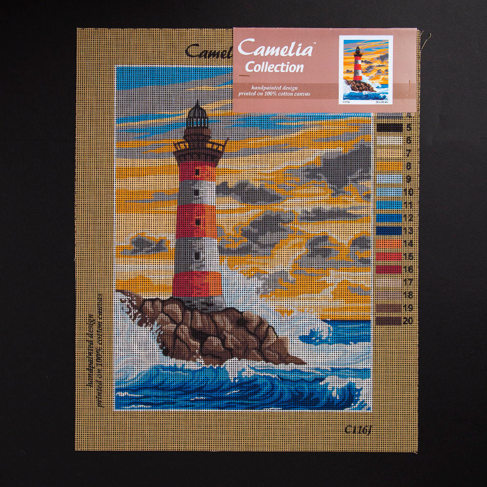 Orchidea 30x40cm Printed Gobelin, Lighthouse - C116J