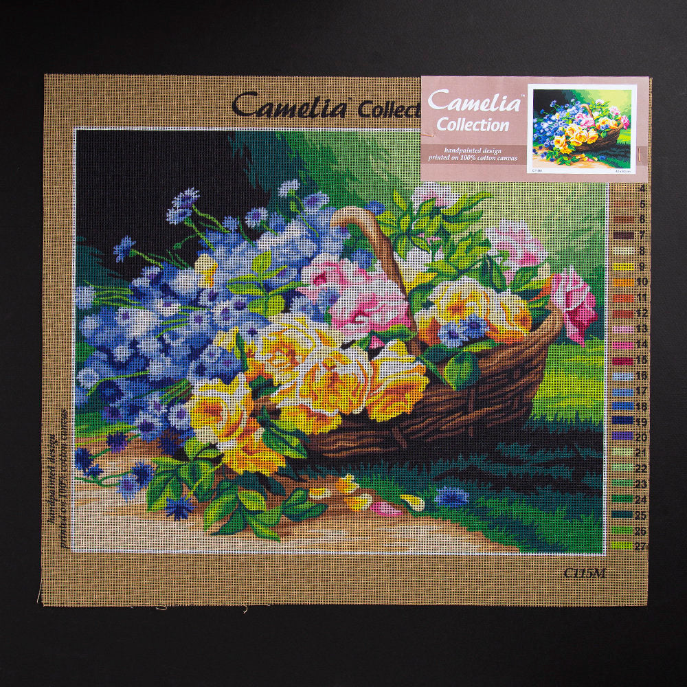 Orchidea 40x50cm Printed Gobelin, Flowers - C115M