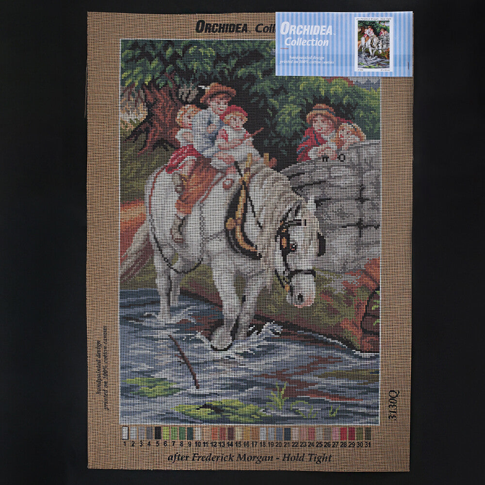 Orchidea 40x60 cm Frederick Morgan - Hold Tight Printed Gobelin 3130Q