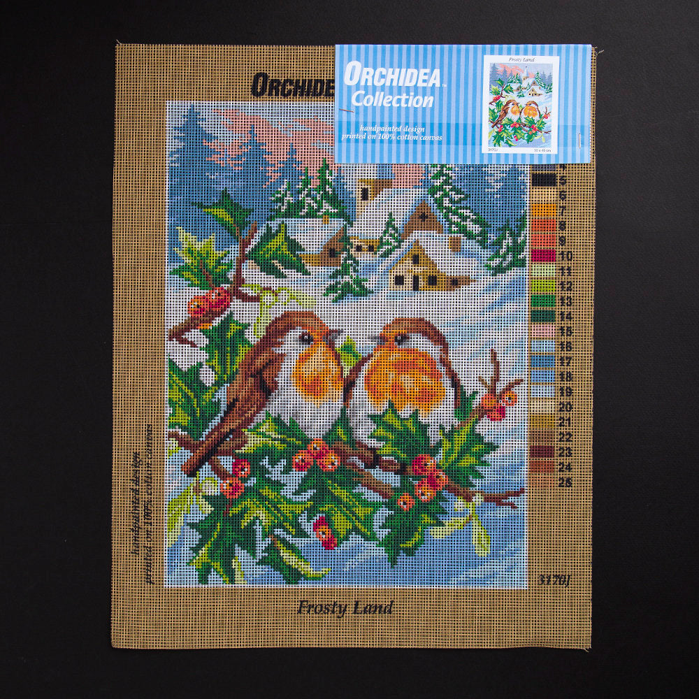 Orchidea 30x40cm Printed Gobelin, Frosty Land - 3170J