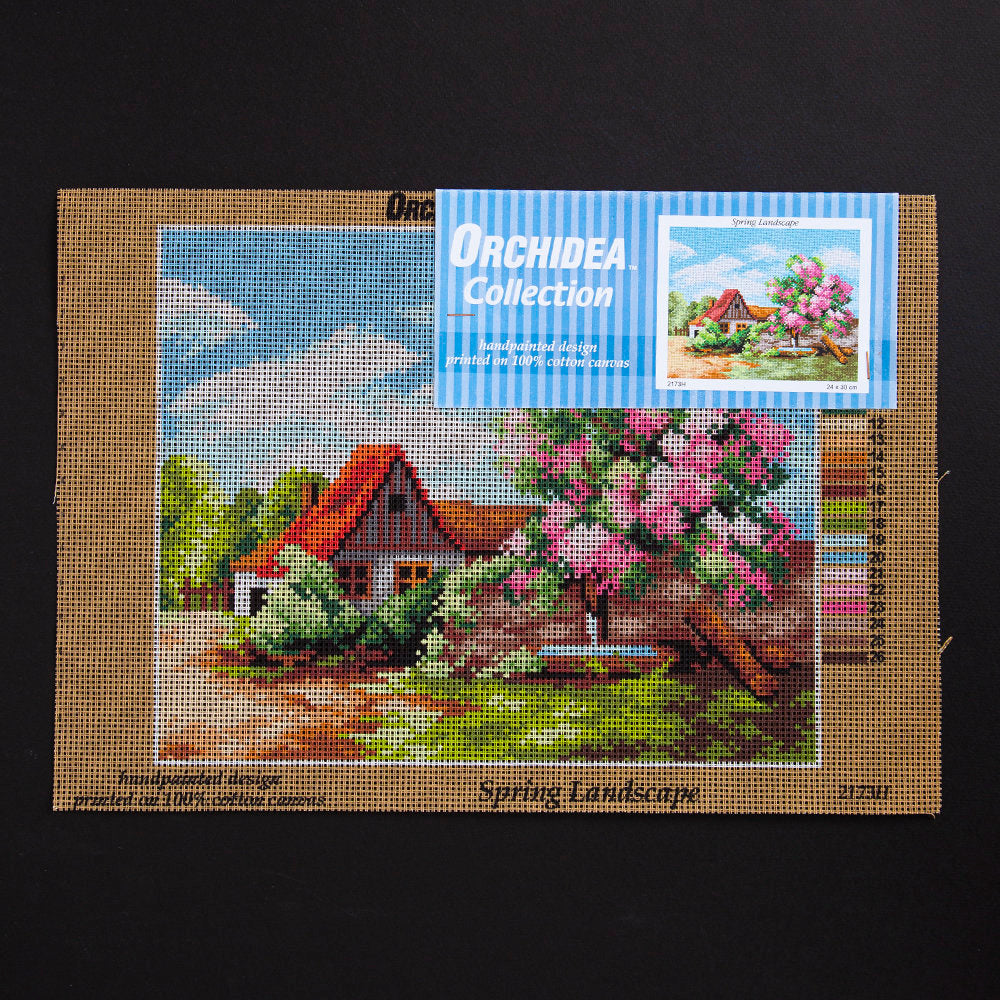 Orchidea 24x30cm Printed Gobelin, Spring Landscape - 2173H