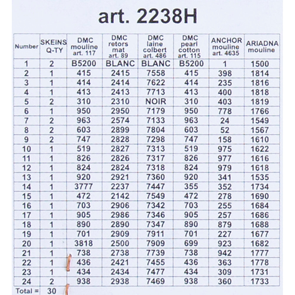 Orchidea 24x30cm Printed Gobelin, Spring Hut - 2238H