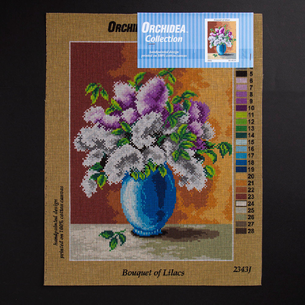 Orchidea 30x40cm Printed Gobelin, Bouquet of Lilacs - 2343J