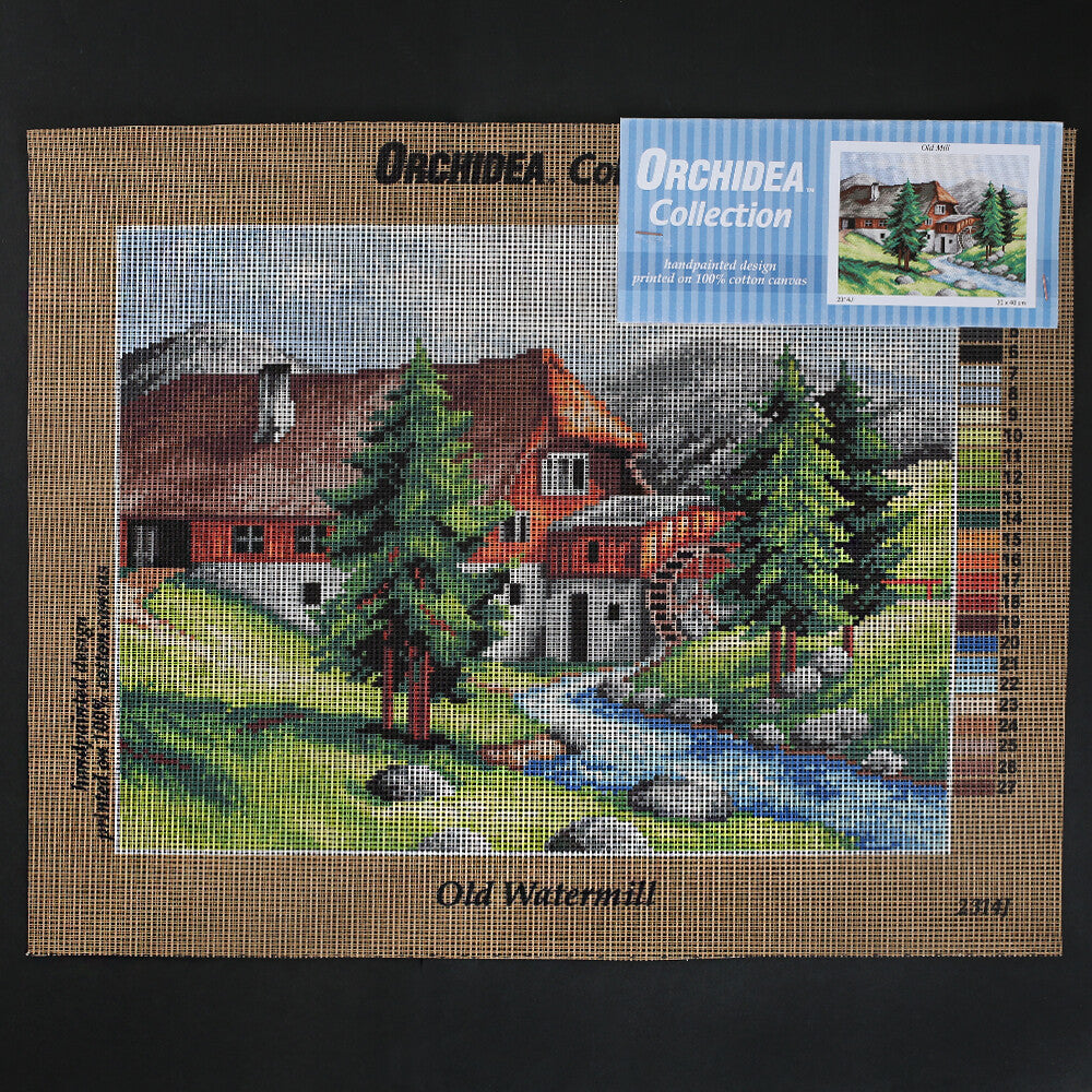 Orchidea 30x40 cm Old Mill Printed Gobelin 2314J