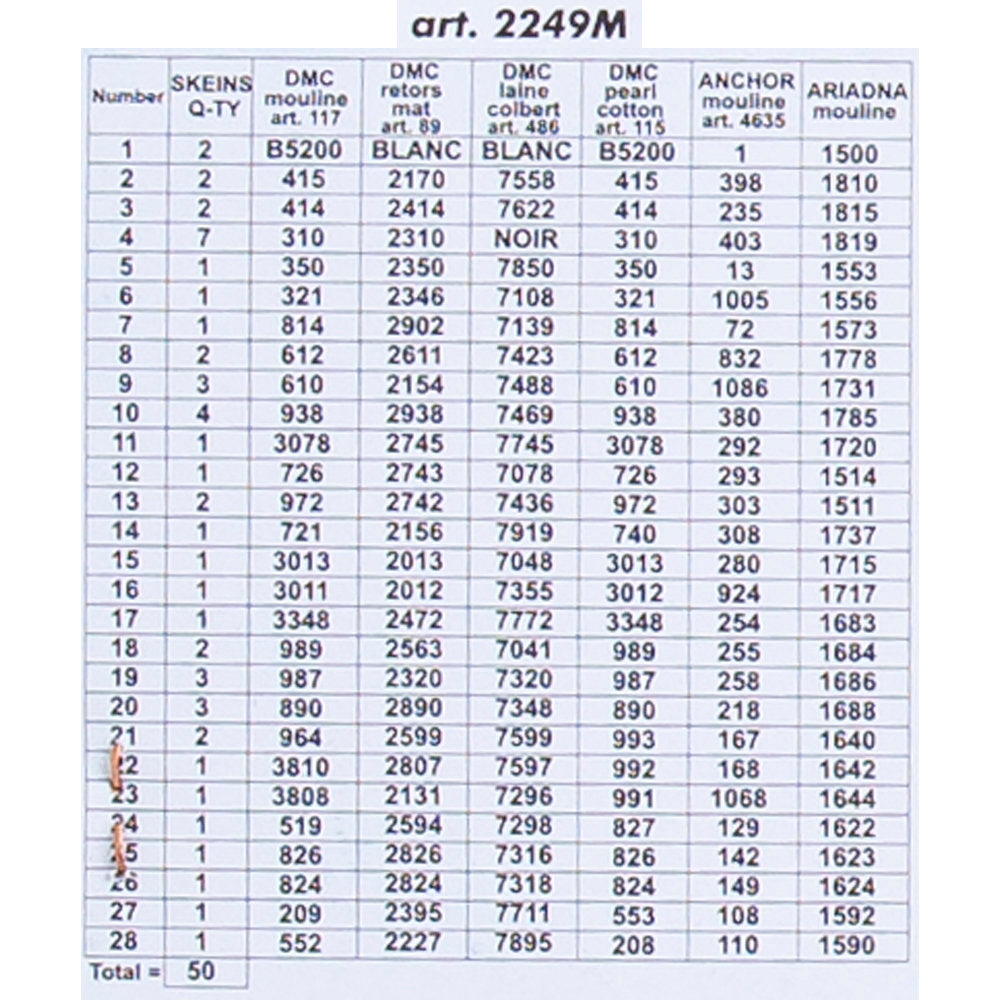 Orchidea 40x50cm Printed Gobelin, Great Bouquet of Autumn Flowers - 2249M