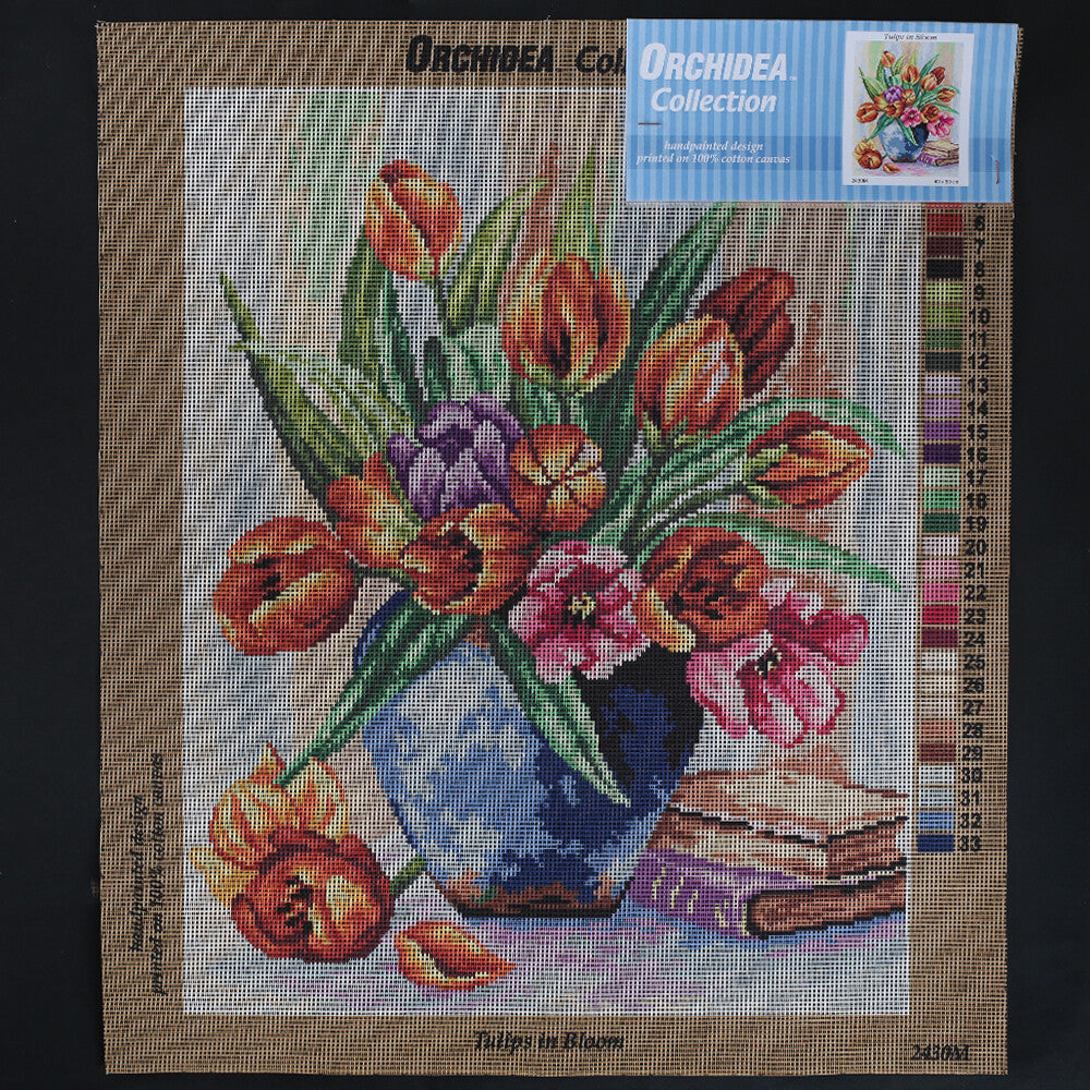 Orchidea 40x50 cm Tulips in Bloom Printed Gobelin 2430M
