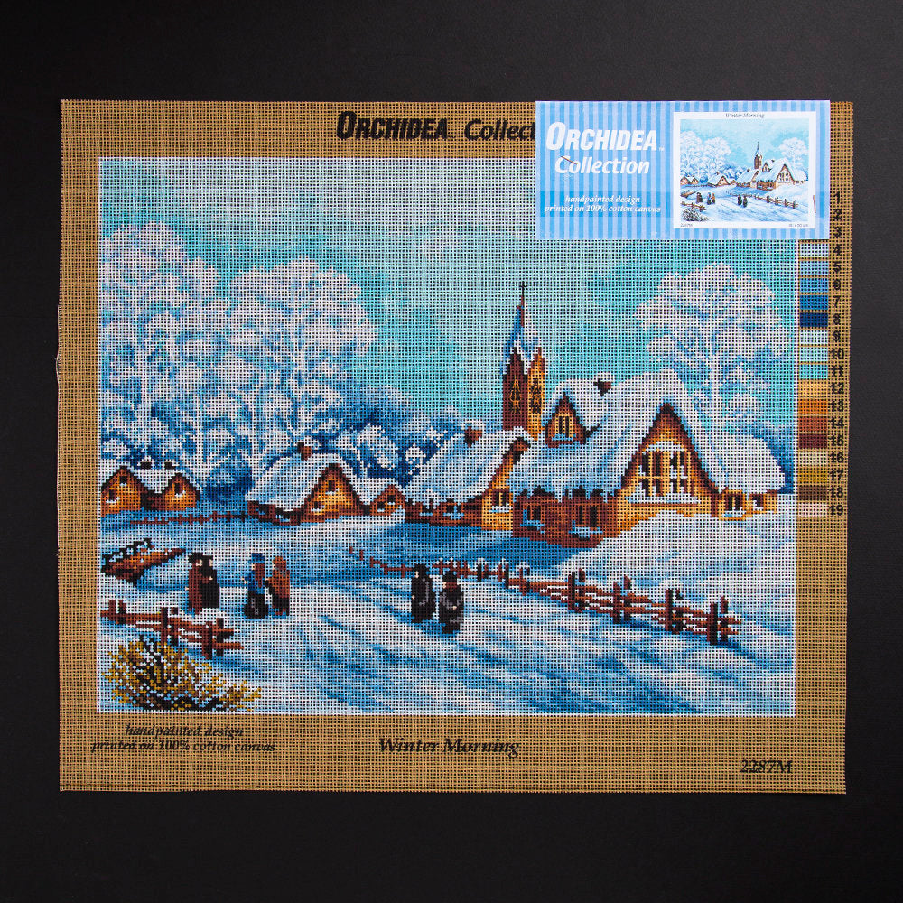 Orchidea 40x50cm Printed Gobelin, Winter Morning - 2287M