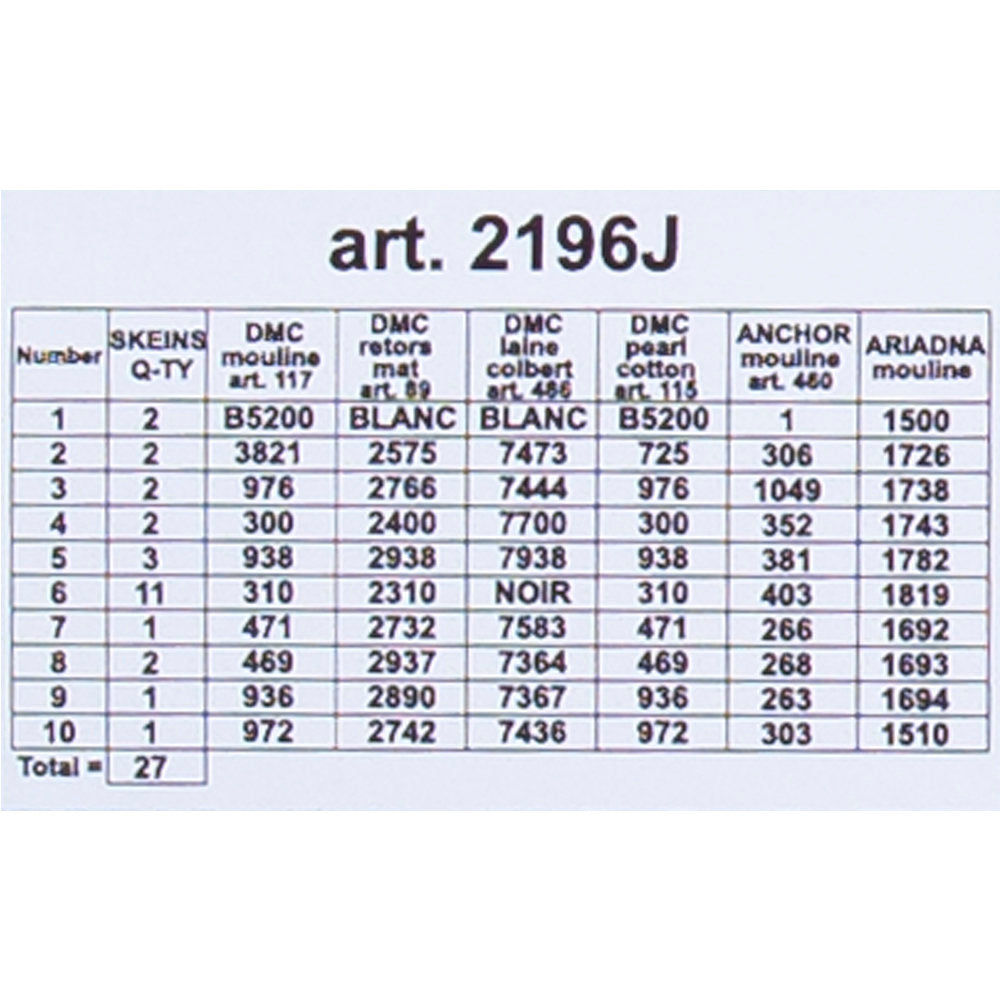 Orchidea 30x40cm Printed Gobelin, Tiger - 2196J