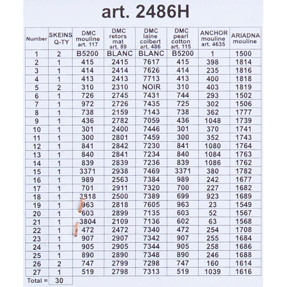 Orchidea 24x30cm Printed Gobelin, House for Birds - 2486H