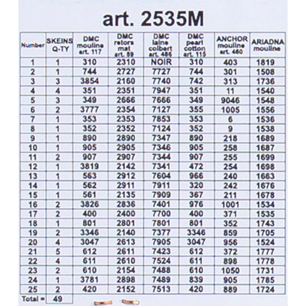 Orchidea 40x50cm Printed Gobelin, Red Poppies -2535M