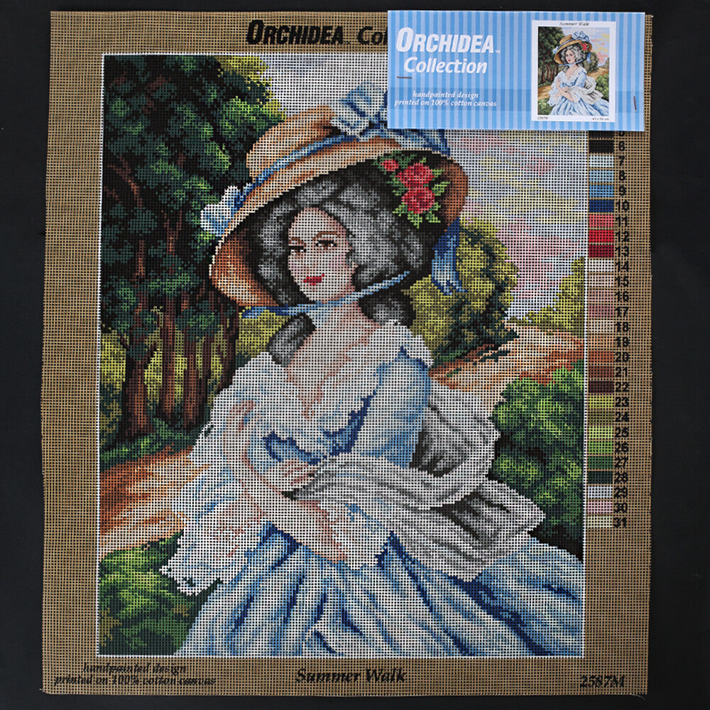 Orchidea 40x50 cm Summer Walk Printed Gobelin 2587M