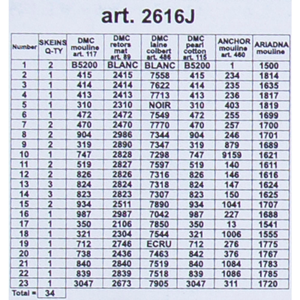 Orchidea 30x40cm Printed Gobelin, Swan Family - 2616J