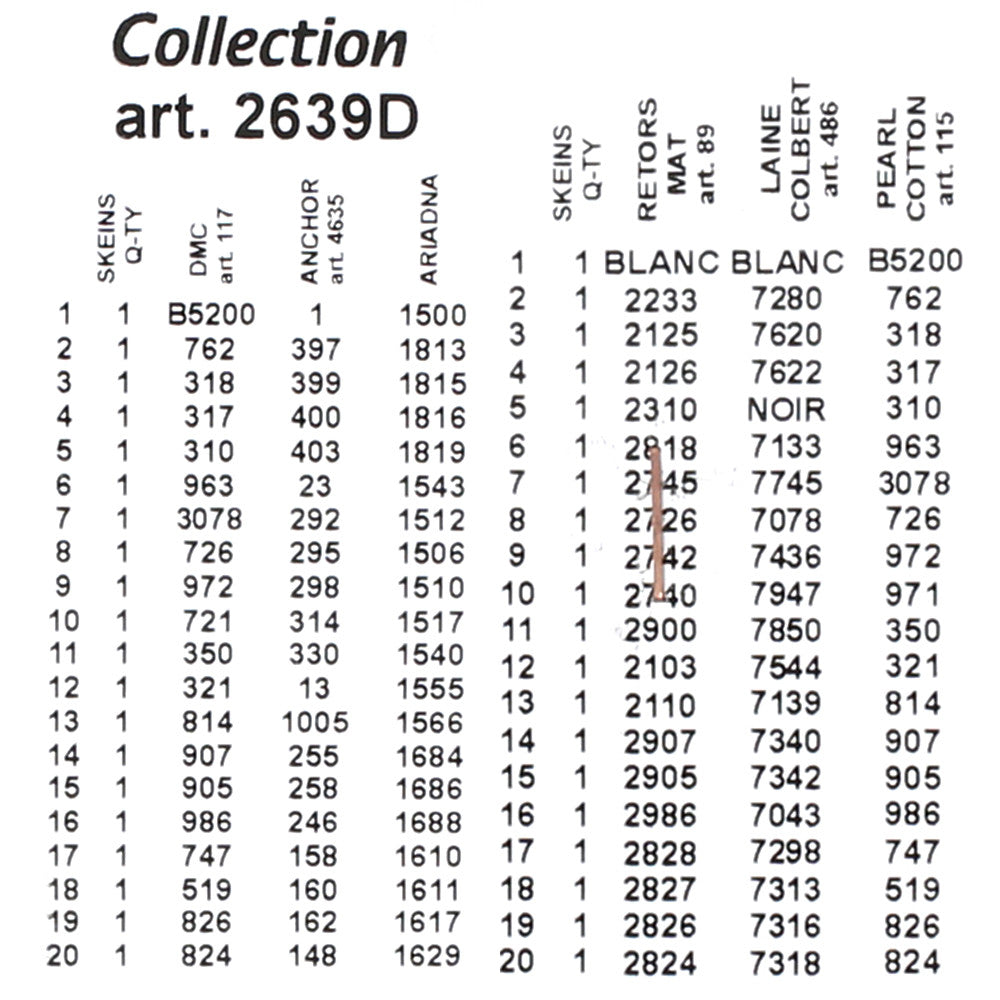 ORCHIDEA 15x15 cm Printed Gobelin, Snowman - 2639D