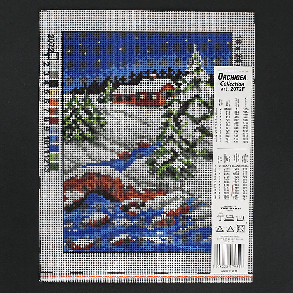 Orchidea 18x24 cm Printed Gobelin 2072F