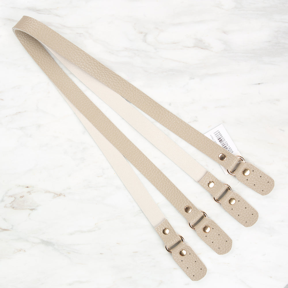 Knitme D-Ring Bag Hanger 80x2 cm Beige BA-0020