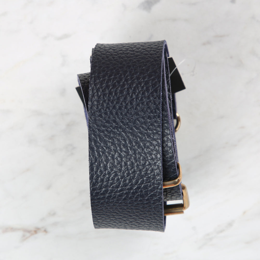 Knitme Belt Buckle Bag Hanger 125x4 cm Navy Blue BA-0005