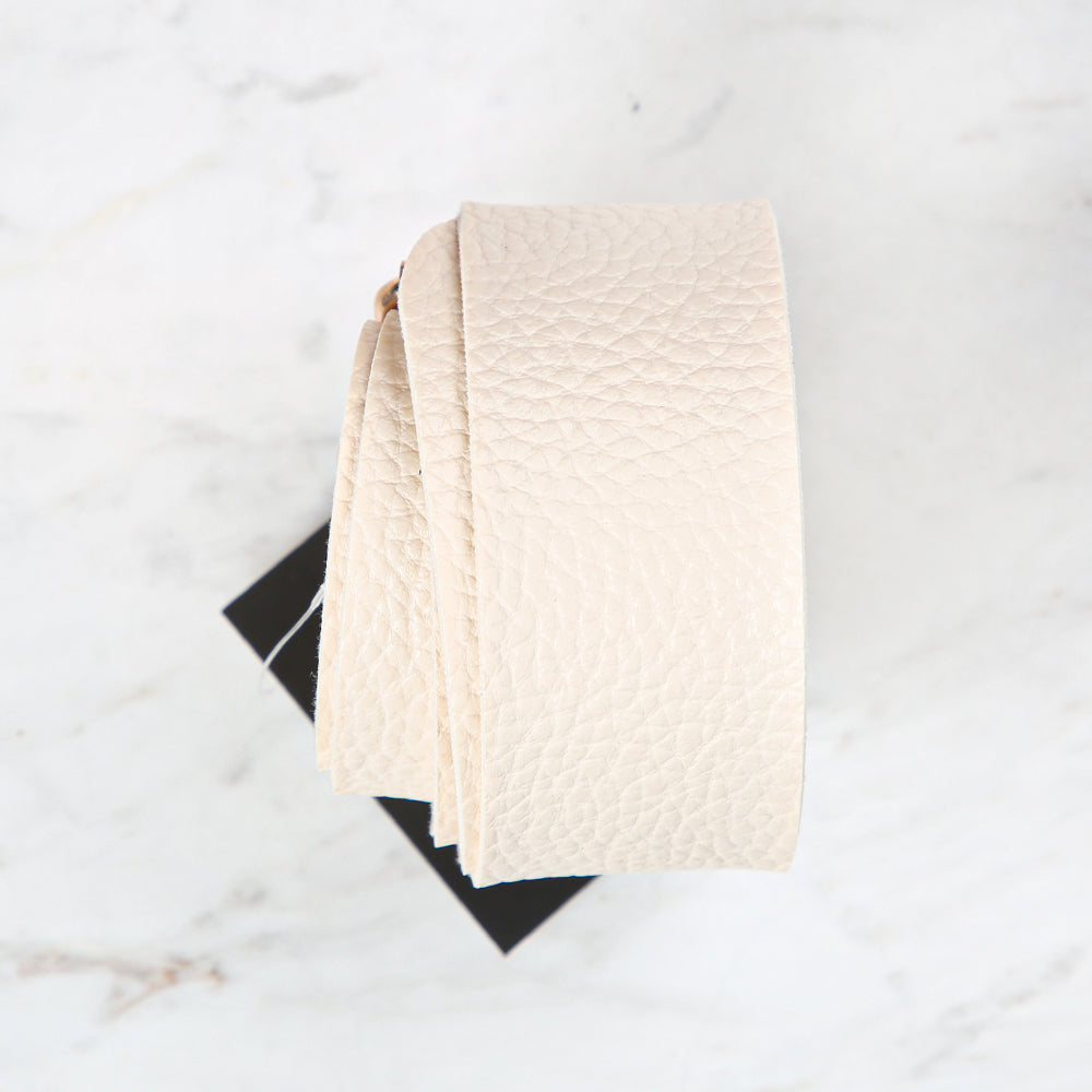 Knitme Belt Buckle Bag Hanger 125x4 cm Cream BA-0005