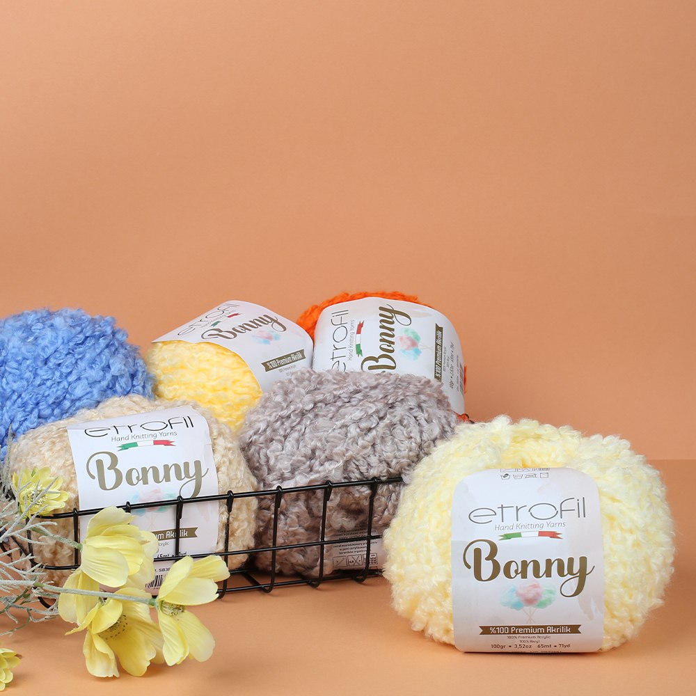 Etrofil Bonny Hand Knitting Yarn,Lilac - 76096