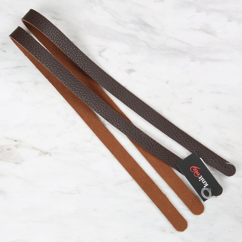 Knitme Sports Sewing Bag Hanger 70x1.7 cm (Pair) Brown BA-.0074