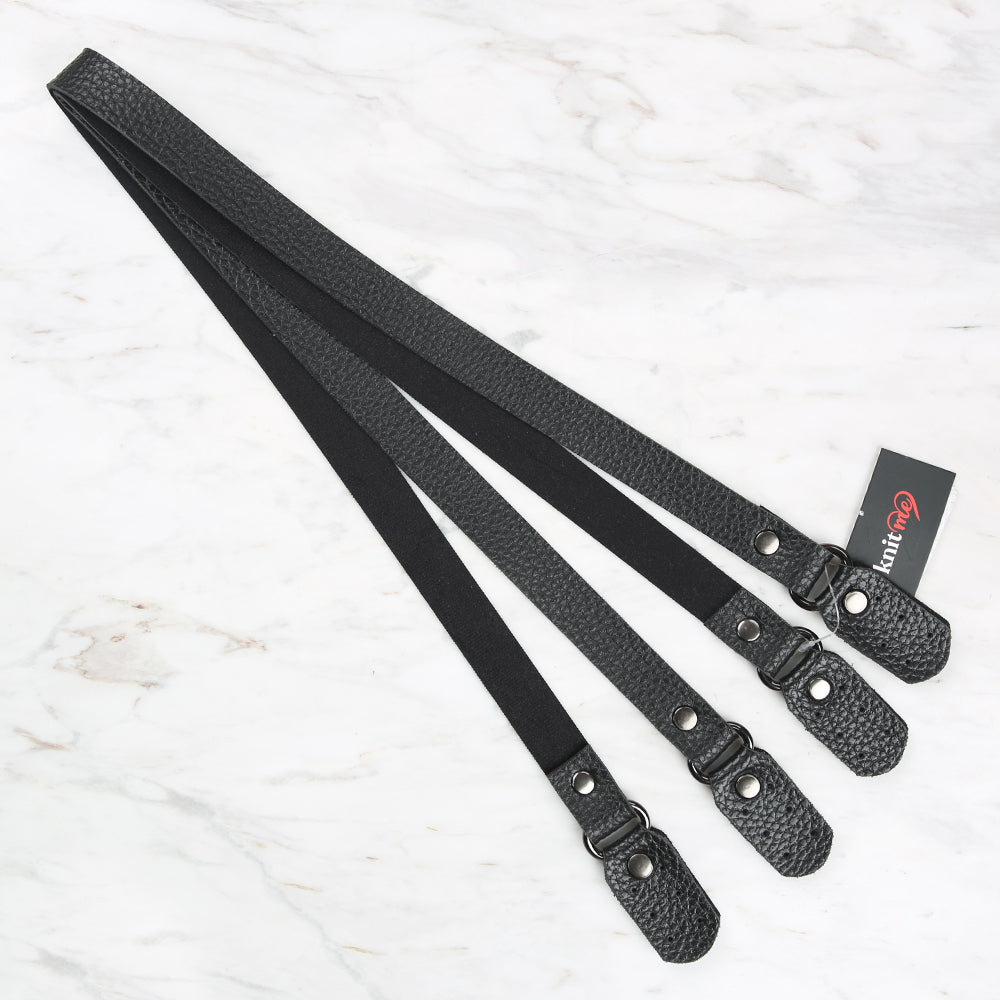 Knitme D-Ring Bag Hanger 80x2 cm Black BA-0020