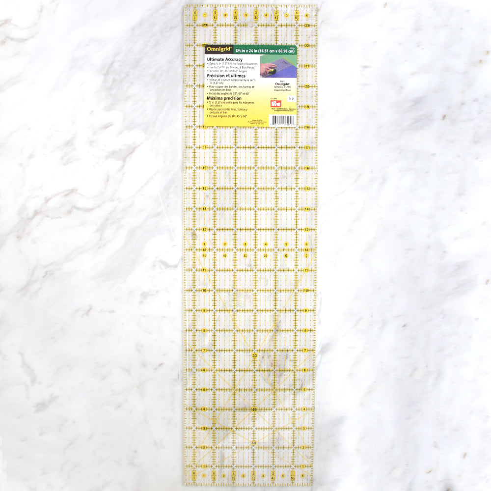 Prym Patchwork Ruler 16.51 cm x 60.96 cm - 611485