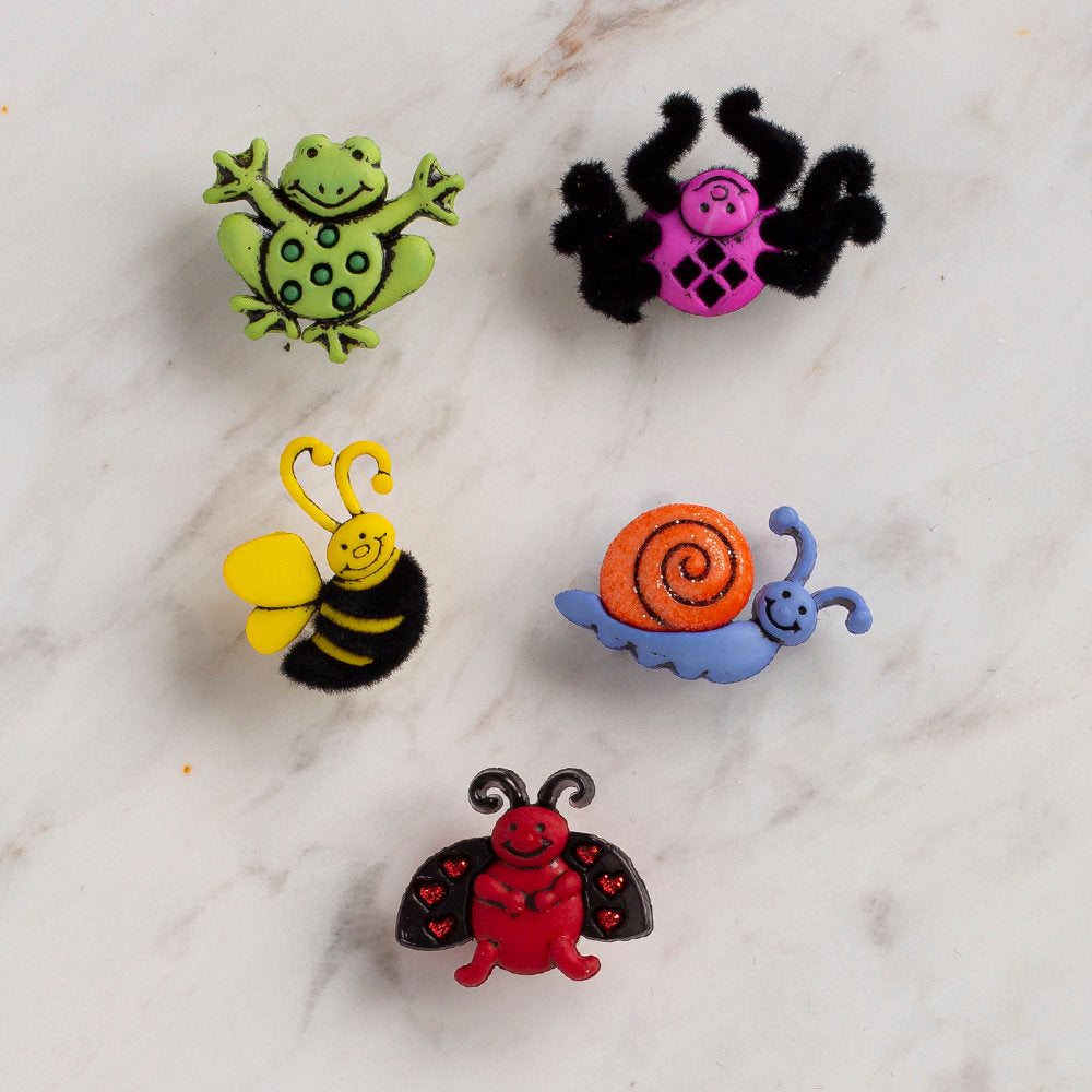 Dress It Up Creative Button Assortment, Garden Party - 4672