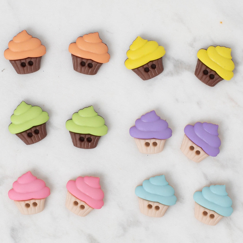 Dress It Up Creative Button Assortment, Sew Cute Cupcakes