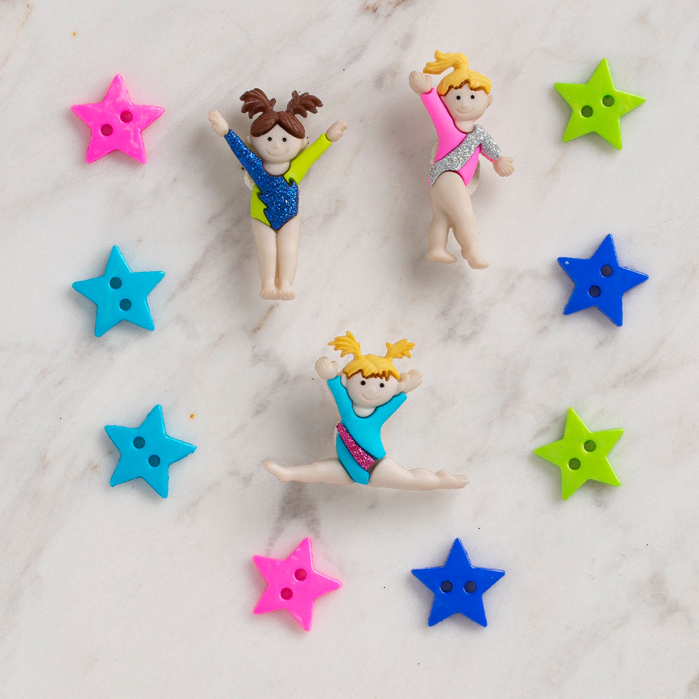 Dress It Up Creative Button Assortment, Tiny Tumblers - 6957