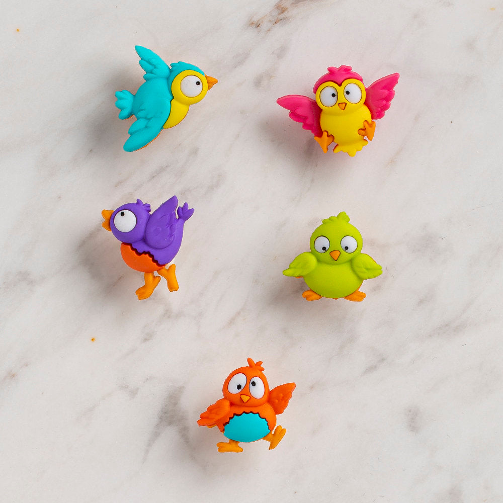 Dress It Up Creative Button Assortment, Bird Brain - 7688